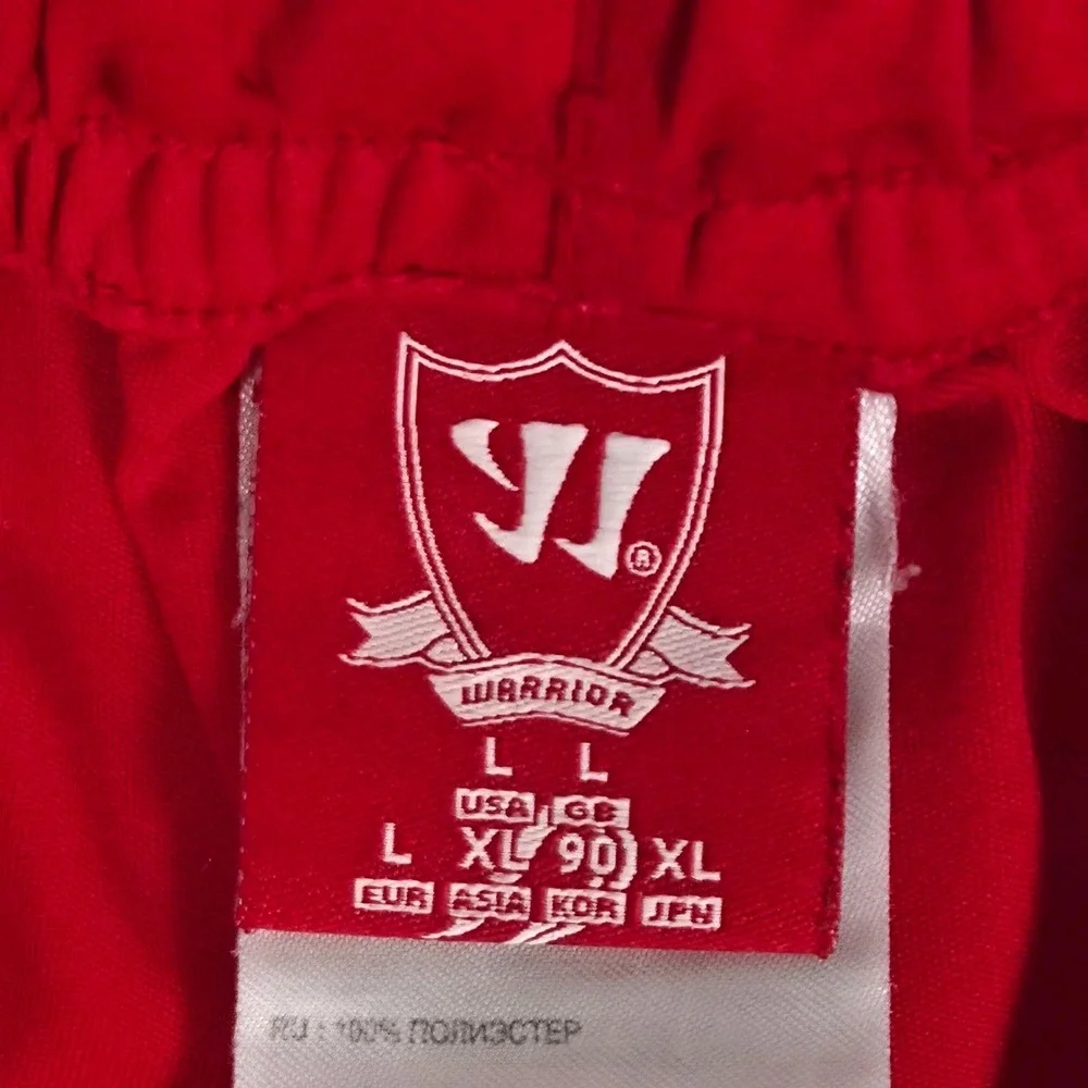 Liverpool Warriors Home Shorts Red Mens Large 8.5 Inseam Soccer Futbol World Cup